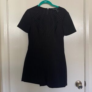 BCBG Black Romper
